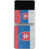 Slovakia Flag Distressed Galaxy Z Flip4 5G Skin